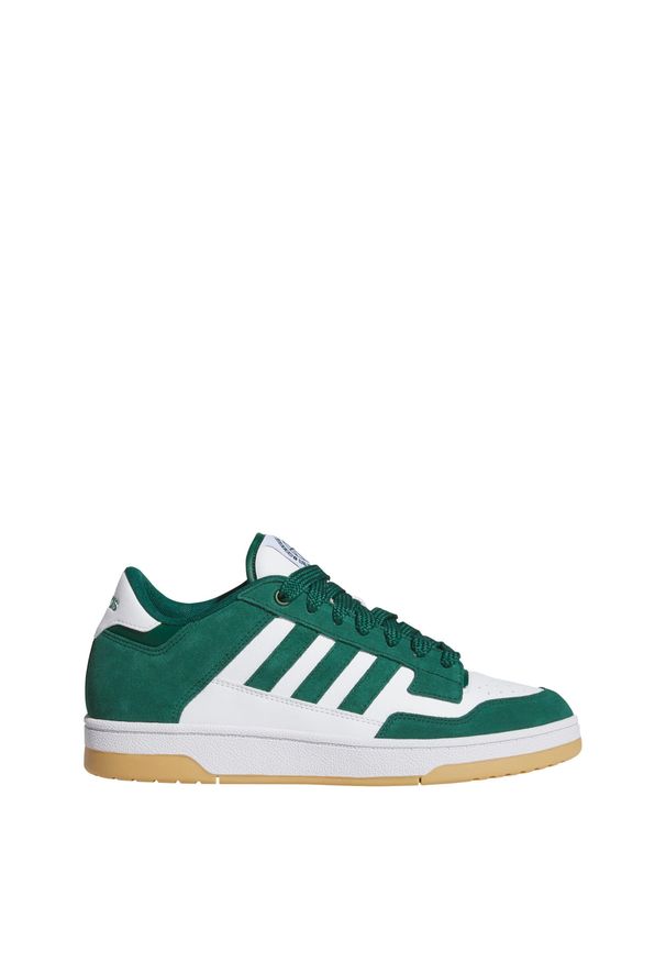 Adidas - Buty Rapid Court Low. Wysokość cholewki: przed kostkę. Kolor: zielony, biały, brązowy, wielokolorowy
