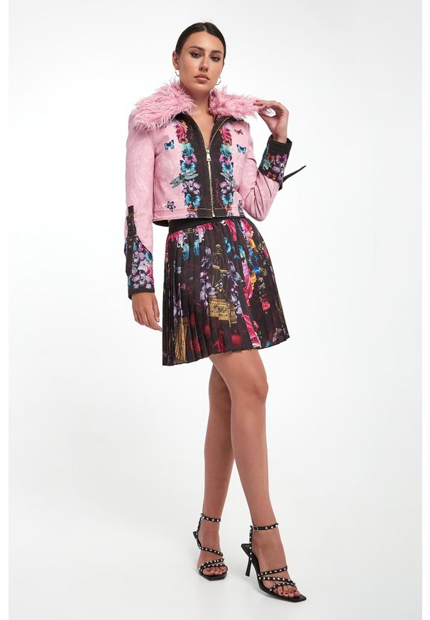 Versace Jeans Couture - Spódnica plisowana mini VERSACE JEANS COUTURE