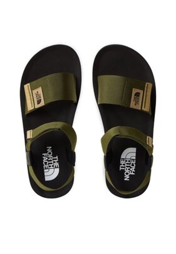 The North Face Sandały M Skeena Sandal NF0A46BGRMO1 Khaki. Kolor: brązowy. Materiał: materiał