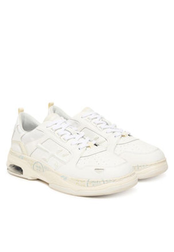 Premiata Sneakersy DRAKE VAR 299 Biały. Kolor: biały. Materiał: materiał