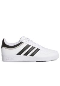 Adidas - Buty adidas Sportswear Hoops 4.0 JQ9985 - białe. Kolor: biały. Materiał: skóra, syntetyk, guma. Szerokość cholewki: normalna