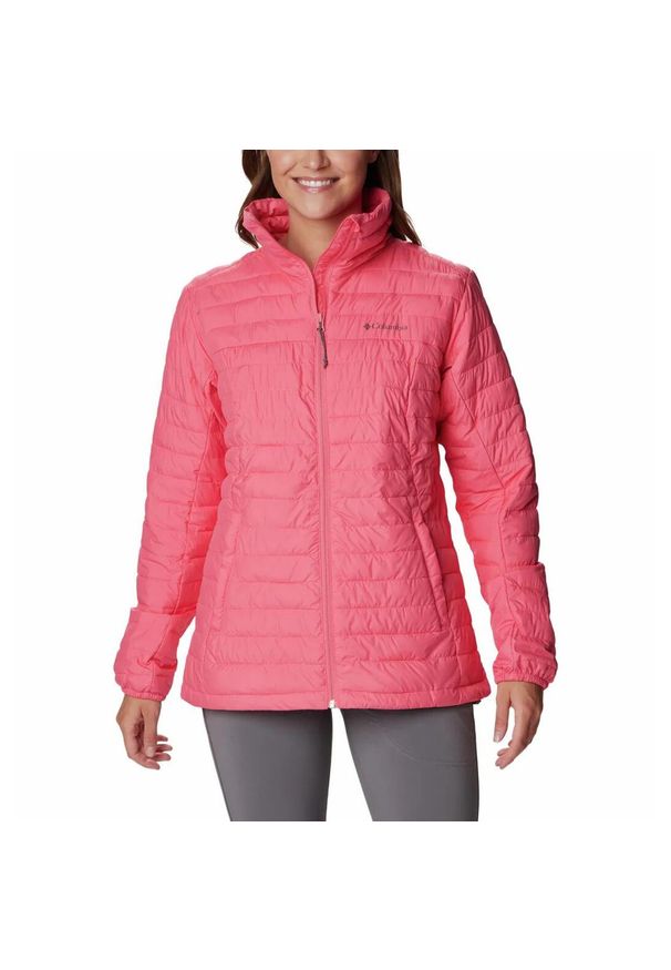 columbia - Kurtka Turystyczna Puchowa Damska Columbia Silver Falls Full Zip Jacket. Kolor: różowy. Materiał: puch. Sport: turystyka piesza