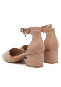 DeeZee Czółenka DF-82574-4 Czarny. Kolor: czarny. Materiał: materiał #5