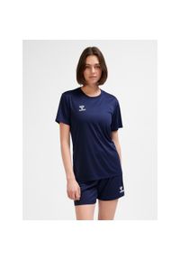 Damski jersey Hummel Essential. Kolor: niebieski. Materiał: jersey. Sport: piłka nożna, fitness #1