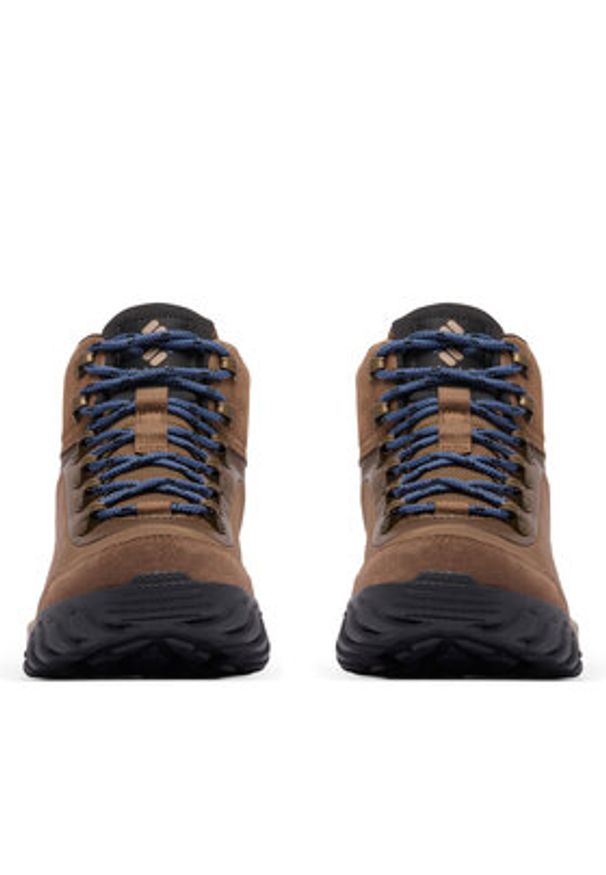 columbia - Columbia Trzewiki Burnsider™ Waterproof 2128821 Brązowy. Kolor: brązowy. Materiał: skóra