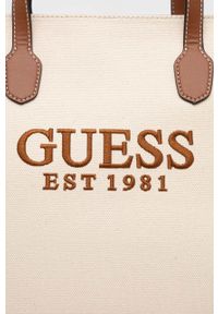 Guess torebka kolor brązowy. Kolor: brązowy. Rodzaj torebki: na ramię #3