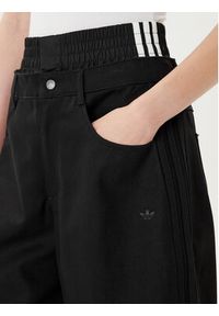 Adidas - adidas Szorty jeansowe Firebird Utility JX7592 Czarny Regular Fit. Kolor: czarny. Materiał: bawełna #4
