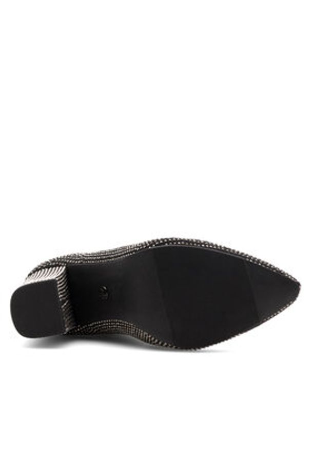 Nine West Botki KAS BYCCC03 Czarny. Kolor: czarny. Materiał: materiał