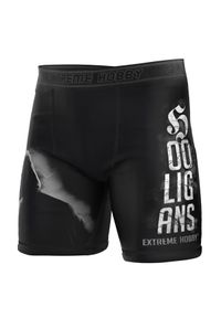 Spodenki Vale Tudo do MMA męskie EXTREME HOBBY HOOLS. Kolor: czarny. Materiał: poliester, elastan #1