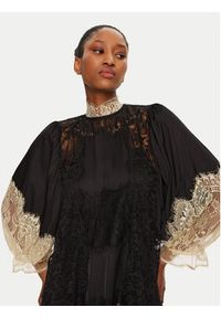 Munthe Sukienka koktajlowa 244131324444 Czarny Relaxed Fit. Kolor: czarny. Materiał: syntetyk. Styl: wizytowy
