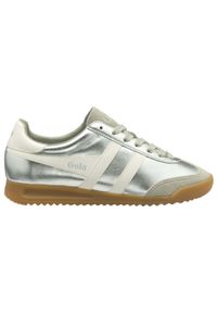 Sneakersy damscy Gola Torpedo Glimmer Trainer. Kolor: biały, szary, wielokolorowy. Sezon: lato