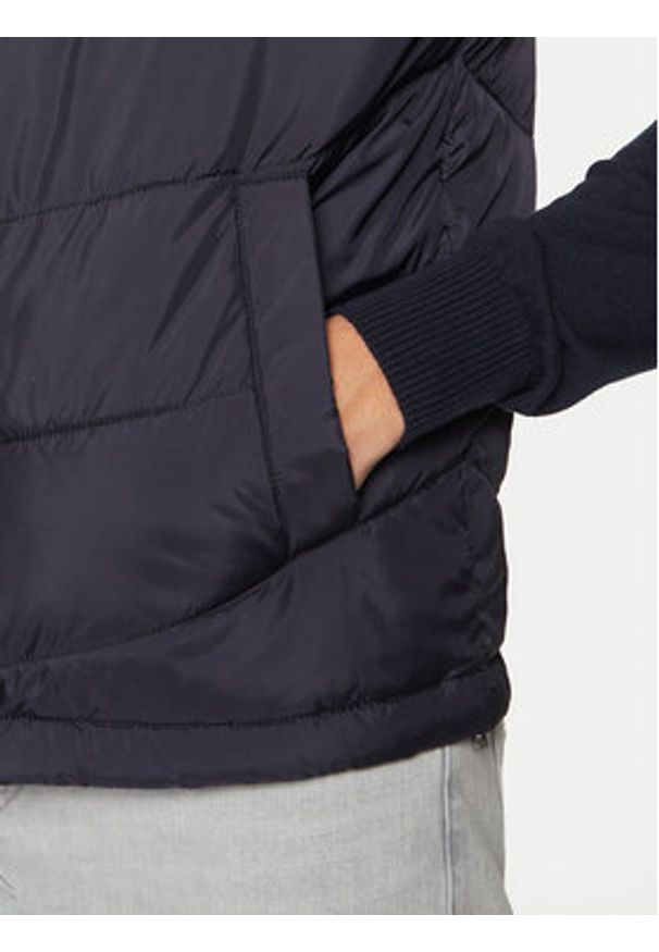 Guess Bezrękawnik M5RN21 WCQA2 Granatowy Regular Fit. Kolor: niebieski. Materiał: syntetyk. Długość rękawa: bez rękawów