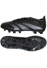 Adidas - Buty piłkarskie adidas Predator League L Mg M IE2610 czarne. Zapięcie: sznurówki. Kolor: czarny. Materiał: syntetyk. Sport: piłka nożna #1