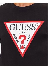 Guess Longsleeve M2YI31 I3Z14 Czarny Regular Fit. Kolor: czarny. Materiał: bawełna. Długość rękawa: długi rękaw