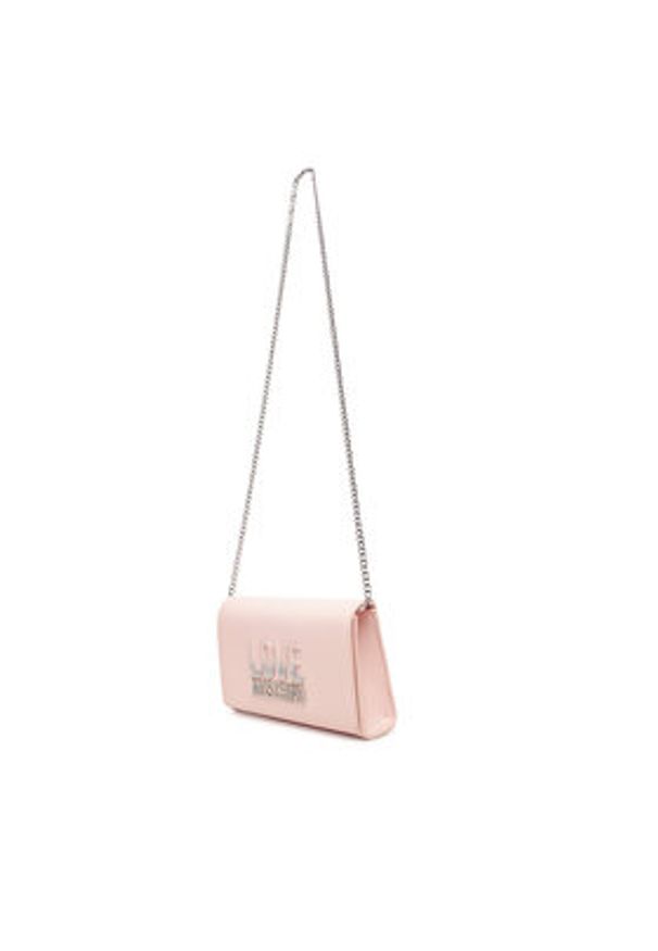 Love Moschino - LOVE MOSCHINO Torebka JC4260PP0MKD0601 Różowy. Kolor: różowy. Materiał: skórzane