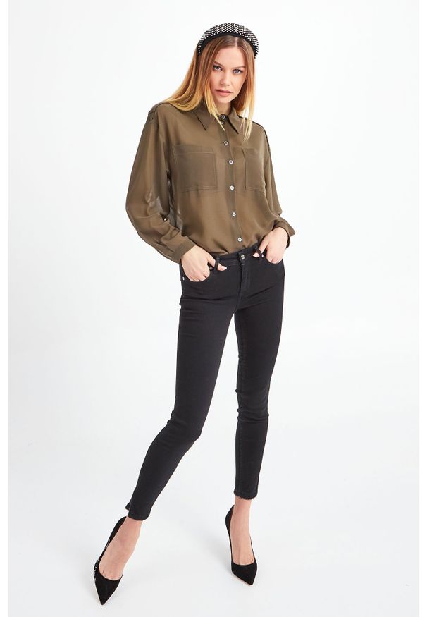 Patrizia Pepe - KOSZULA PATRIZIA PEPE. Okazja: na co dzień. Styl: elegancki, casual