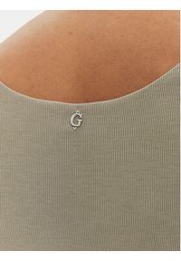 Guess Top W5GP22 KAQL2 Zielony Regular Fit. Kolor: zielony