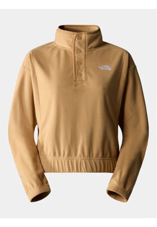 The North Face Polar Homesafe NF0A8565 Brązowy Regular Fit. Kolor: brązowy. Materiał: syntetyk
