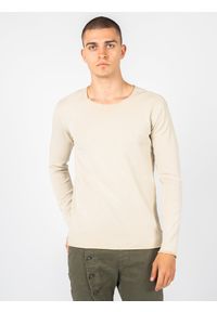 Xagon Man Longsleeve | P2308 2JX 2403 | Mężczyzna | Beżowy. Okazja: na co dzień. Kolor: beżowy. Materiał: elastan, bawełna. Długość rękawa: długi rękaw. Styl: casual