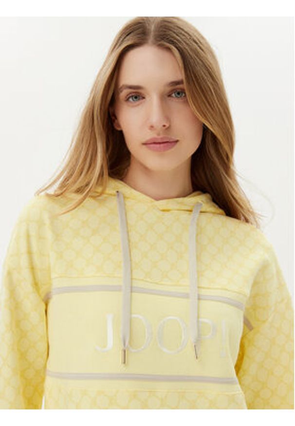 JOOP! Bluza 58 JW221JE114 30030062 Żółty Regular Fit. Kolor: żółty. Materiał: syntetyk, bawełna