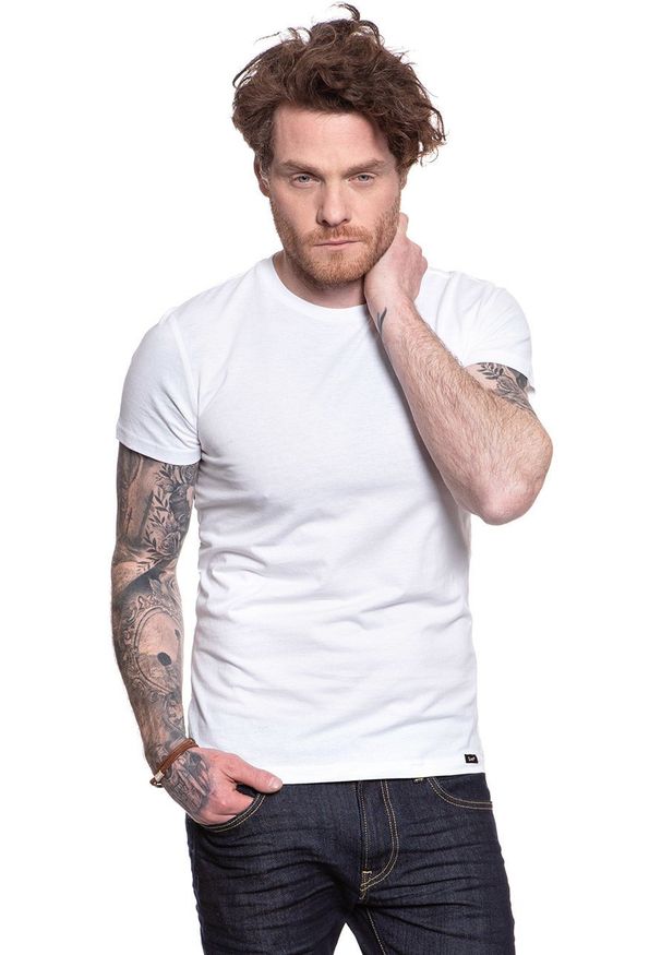 Lee - LEE T SHIRT TWIN PACK CREW WHITE L680AI12 112117004