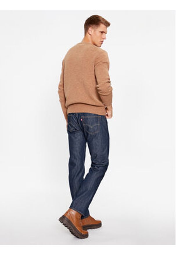 Levi's® Jeansy 501® 00501-0162 Granatowy Original Fit. Kolor: niebieski