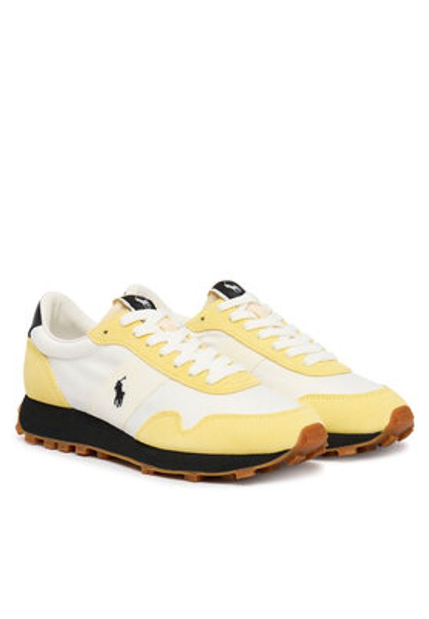 Polo Ralph Lauren Sneakersy 804956697002 Kolorowy. Materiał: zamsz, skóra. Wzór: kolorowy