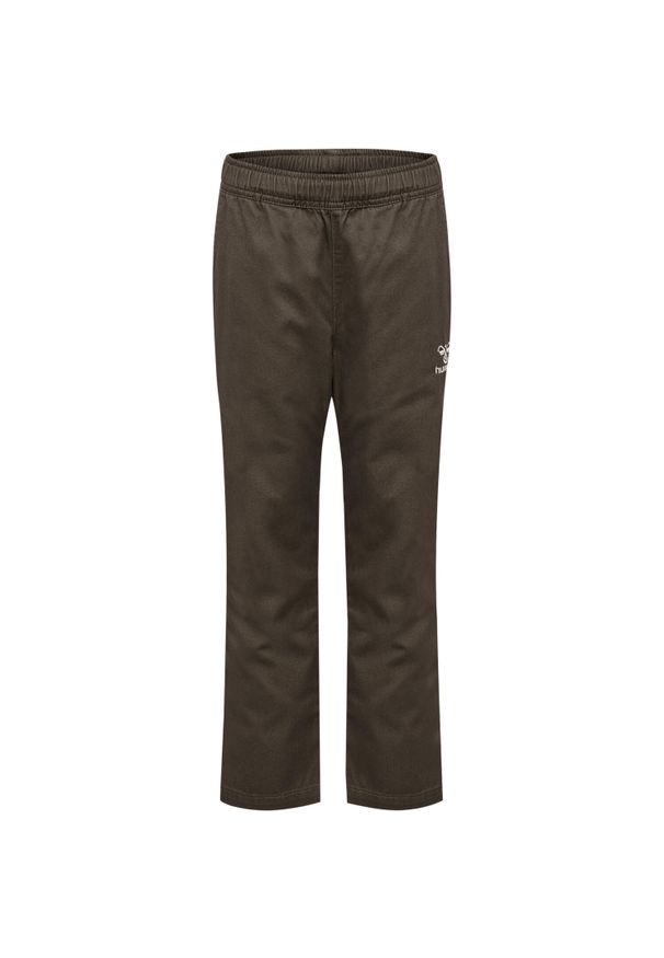 Spodnie chłopięce Hummel hmlHAMIL. Kolor: brązowy. Materiał: materiał