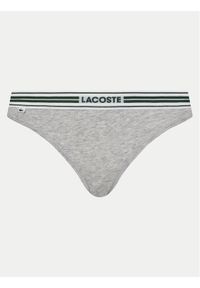 Lacoste Figi klasyczne 8F1333 Szary. Kolor: szary. Materiał: bawełna