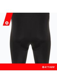 Spodenki rowerowe męskie ATTABO Kirun Bib Shorts. Kolor: czarny
