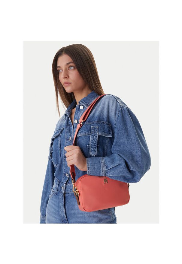 TOMMY HILFIGER - Torebka Tommy Hilfiger. Kolor: pomarańczowy