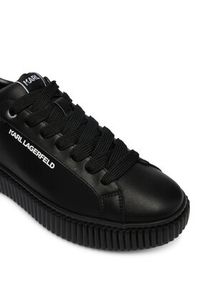 Karl Lagerfeld - KARL LAGERFELD Sneakersy Kaprika KL24220 Czarny. Kolor: czarny. Materiał: skóra #4
