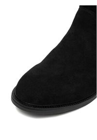 DeeZee Kozaki 001-1-BLACK SU Czarny. Kolor: czarny. Materiał: materiał #7