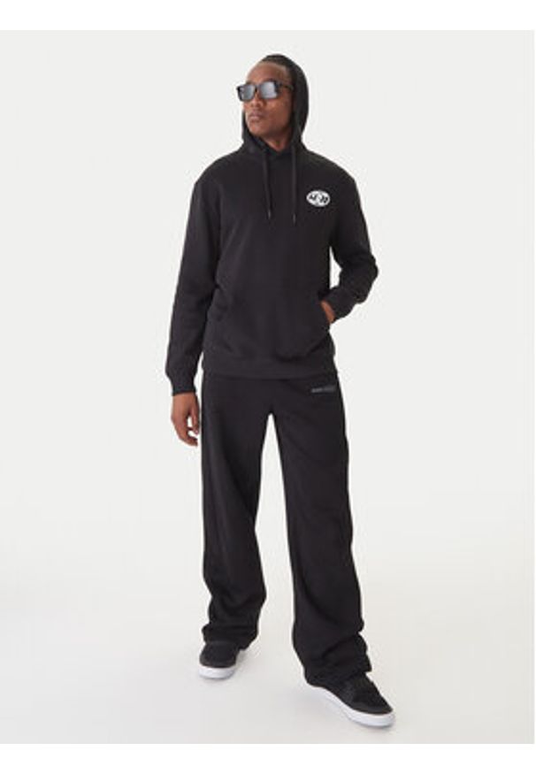 DC Shoes Bluza EDYSF03256 Czarny Regular Fit. Kolor: czarny. Materiał: bawełna