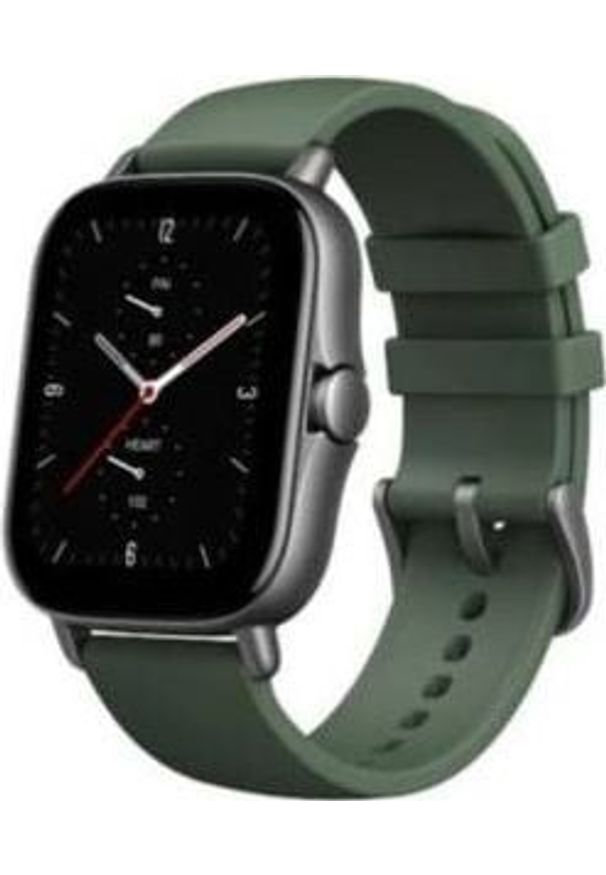 AMAZFIT - Smartwatch Amazfit GTS 2E Zielony (W2021OV2N). Rodzaj zegarka: smartwatch. Kolor: zielony
