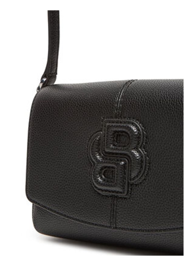 BOSS Torebka 50549275 Czarny. Kolor: czarny. Materiał: skórzane