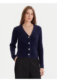 Morgan Kardigan 252-MCLEMI Granatowy Regular Fit. Kolor: niebieski. Materiał: syntetyk #1