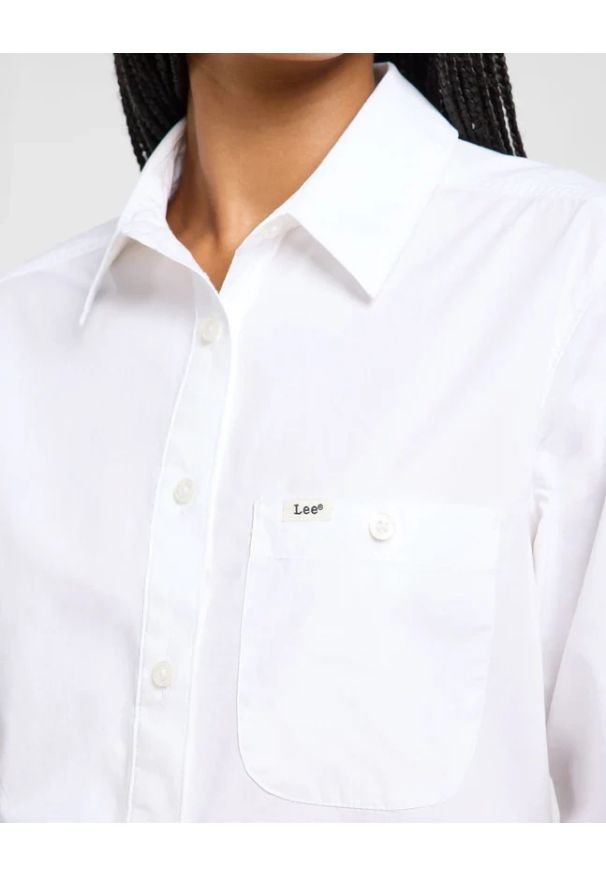 Lee - DAMSKA KOSZULA LEE ALL PURPOSE SHIRT BRIGHT WHITE 112365098