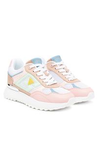 Guess Sneakersy FLTKOR ELE12 Różowy. Kolor: różowy. Materiał: materiał #5