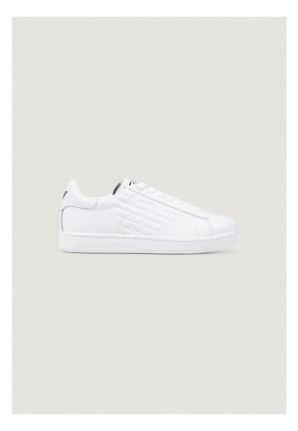 EA7 Emporio Armani Sneakersy 7X000331 AF10848 U0001 Biały. Kolor: biały. Materiał: skóra