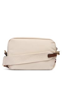 TOMMY HILFIGER - Tommy Hilfiger Torebka Popette Camera Bag AW0AW17704 Beżowy. Kolor: beżowy. Materiał: skórzane #5