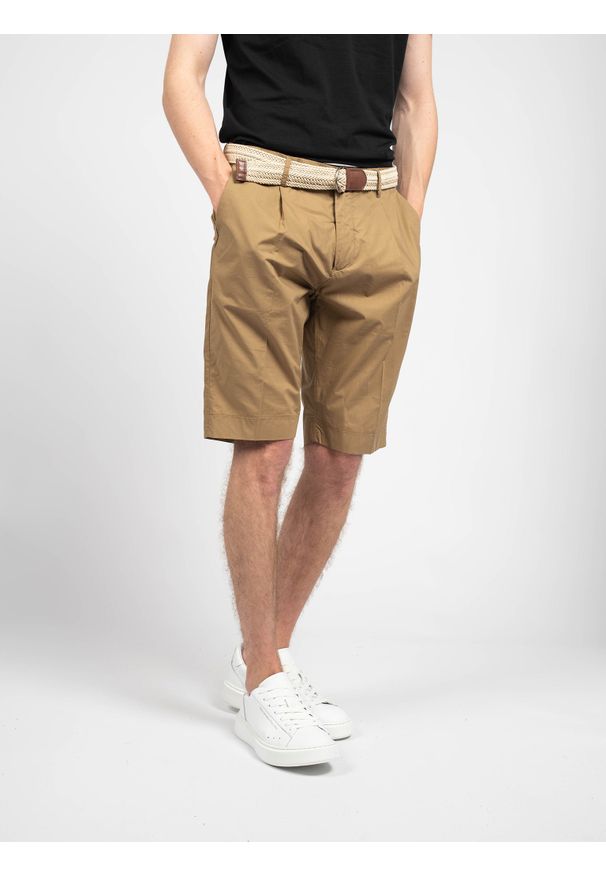 Antony Morato Szorty | MMSH00135 FA900118 | Mężczyzna | Beżowy. Okazja: na co dzień. Kolor: beżowy. Materiał: bawełna. Styl: casual