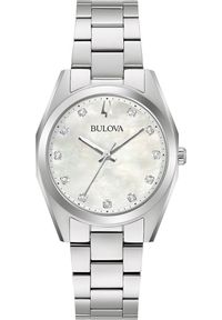 Zegarek Bulova Zegarek damski Bulova 96P228 srebrny. Kolor: srebrny #1