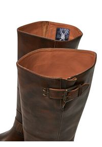 Bronx Kozaki High boots 14291-A Brązowy. Kolor: brązowy. Materiał: skóra #4