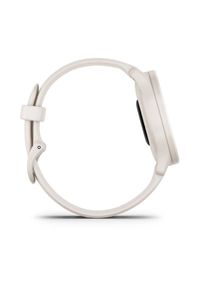 GARMIN - Garmin vivomove Sport biały. Rodzaj zegarka: cyfrowe. Kolor: biały. Styl: sportowy
