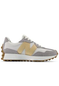 Buty damskie New Balance W3279NT - szare. Okazja: na co dzień. Zapięcie: sznurówki. Kolor: szary. Materiał: zamsz, materiał, syntetyk, guma. Szerokość cholewki: normalna. Sezon: lato #1