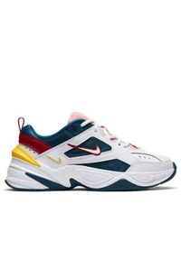 Buty do chodzenia damskie Nike W M2K Tekno. Zapięcie: sznurówki. Kolor: biały, wielokolorowy. Materiał: materiał, skóra. Szerokość cholewki: normalna. Sport: turystyka piesza