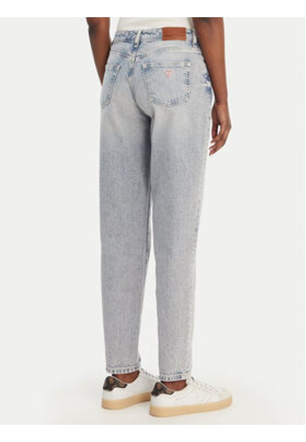 Guess Jeans Jeansy W6GA0D D5M57 Niebieski Straight Leg. Kolor: niebieski