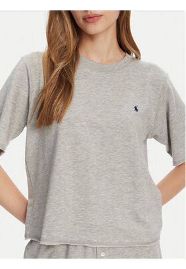 Polo Ralph Lauren Piżama 4P8025 Szary Regular Fit. Kolor: szary. Materiał: bawełna