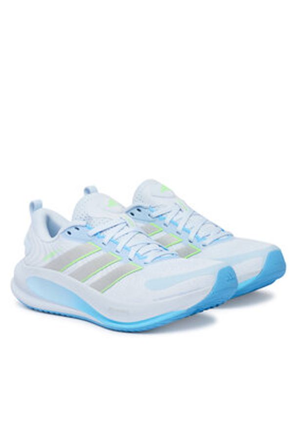 Adidas - adidas Buty do biegania Supernova Ease 2 W JQ1817 Błękitny. Kolor: niebieski. Materiał: materiał